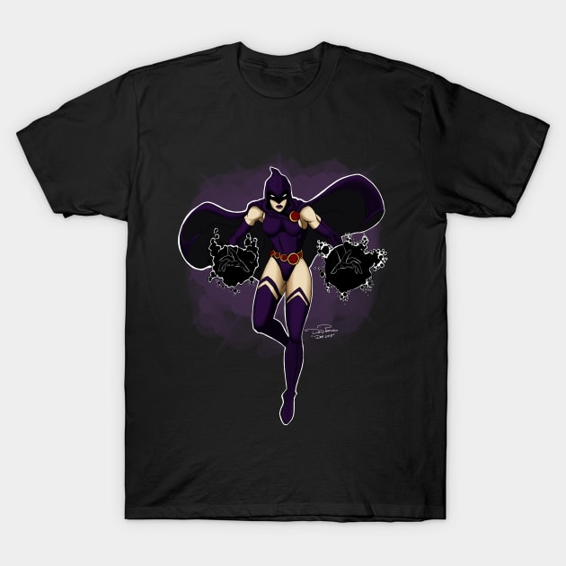 Raven T-Shirt by DarthThroe